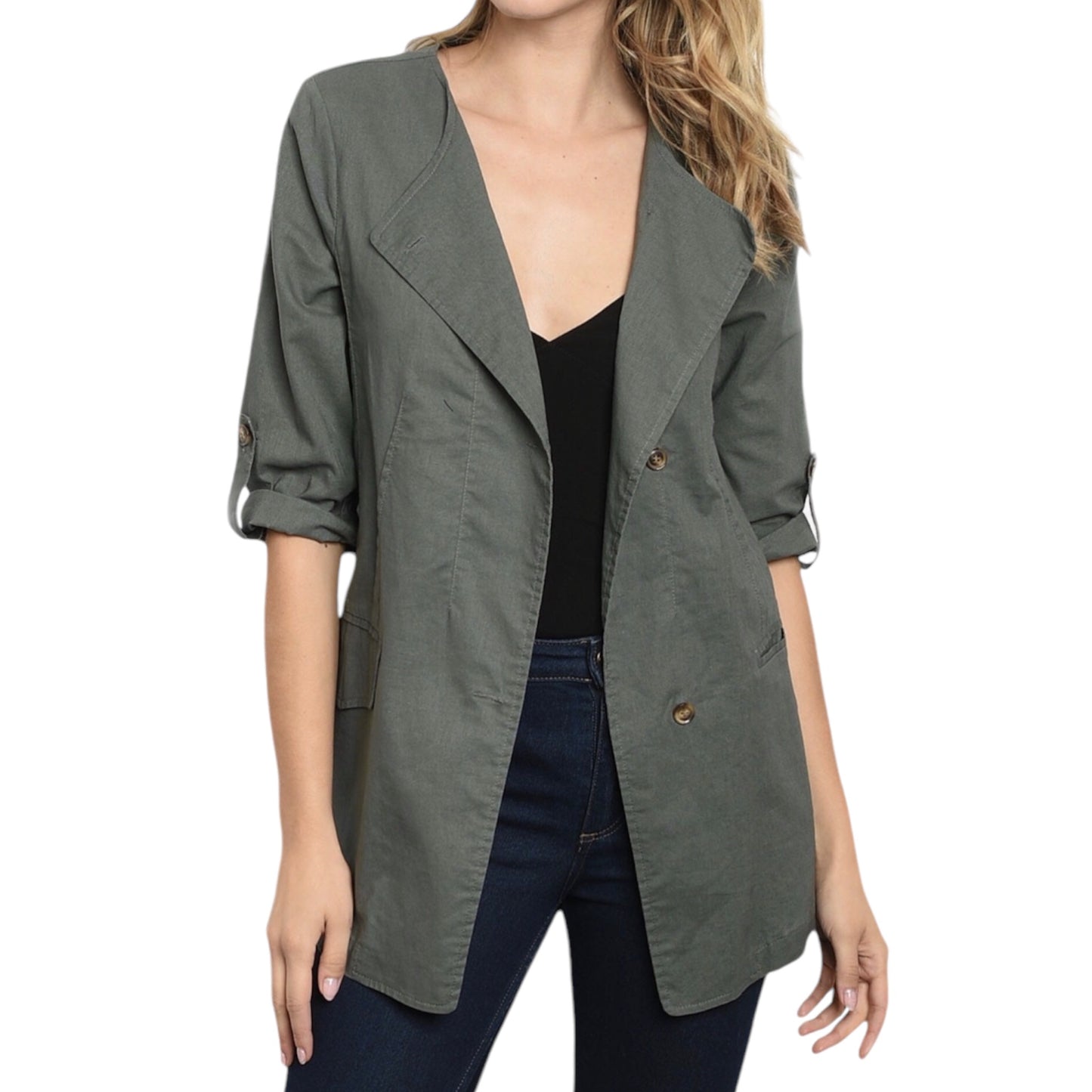 Women’s Green Utility Jacket