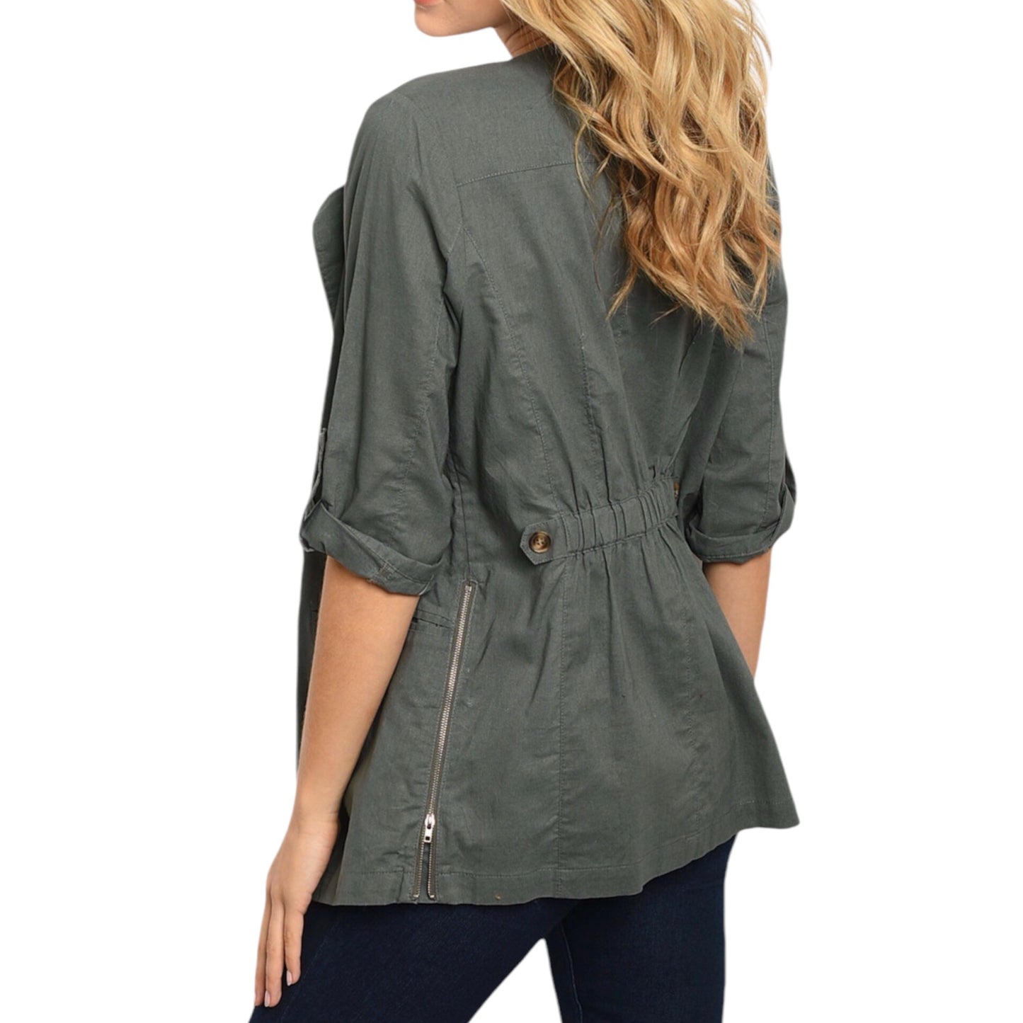 Women’s Green Utility Jacket