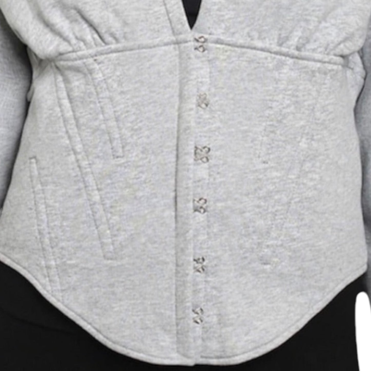 Corset Waist Hoodie